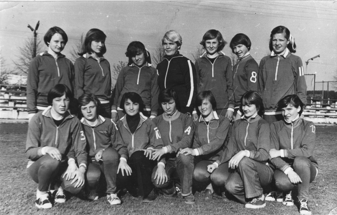 Команда Веры Мальцевой, 1980 г.